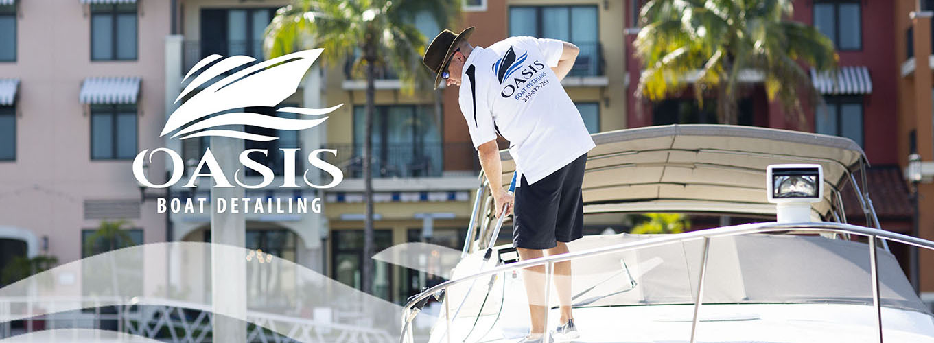 Professional boat detailing services in Naples, Florida - Mobile boat cleaning and detailing
